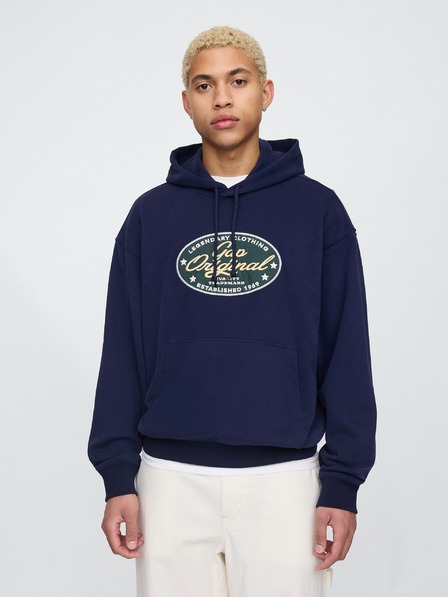 GAP Felpa oversize con logo Americana GAP