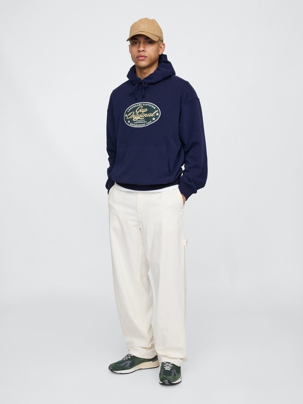 GAP Felpa oversize con logo Americana GAP