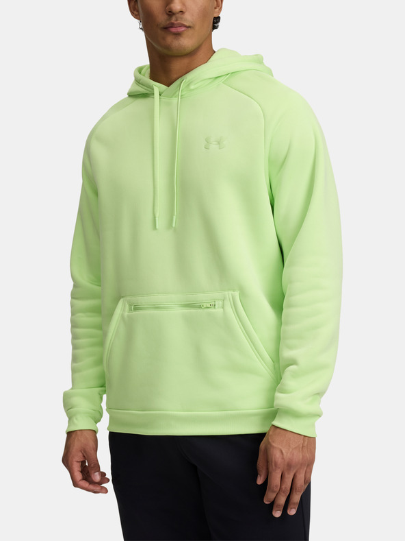 Under Armour Felpa Under Armour UA Armour Flc Pro Kanga HD-GRN Uomo