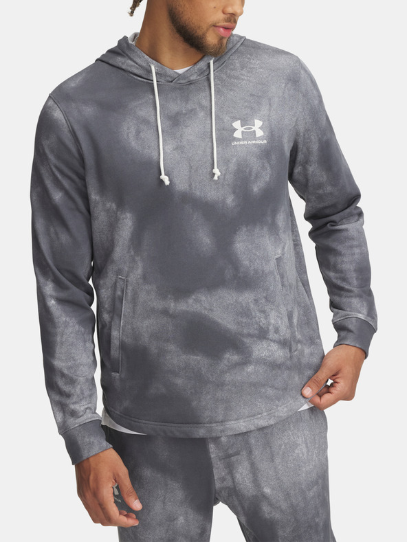 Under Armour Under Armour UA Rival Terry AOP Cappuccio Q1 Uomo