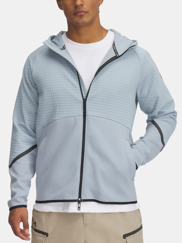 Under Armour Felpa Under Armour UA Unstoppable Flc Grid FZ Uomo