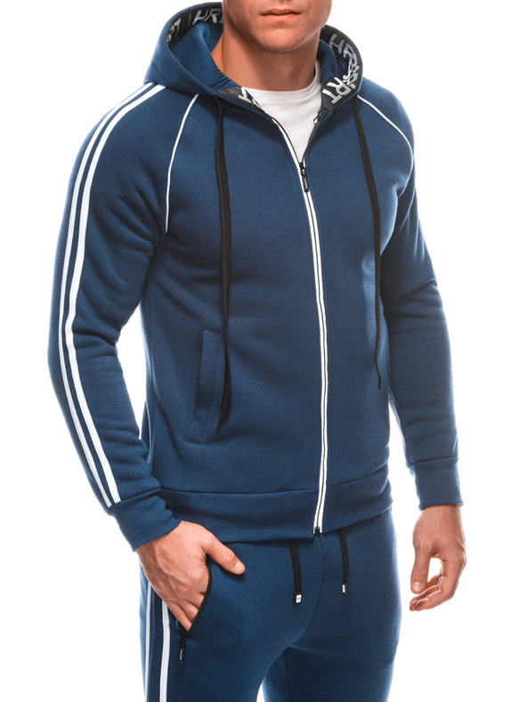 Edoti Felpa e pantaloni da uomo Blu Edoti