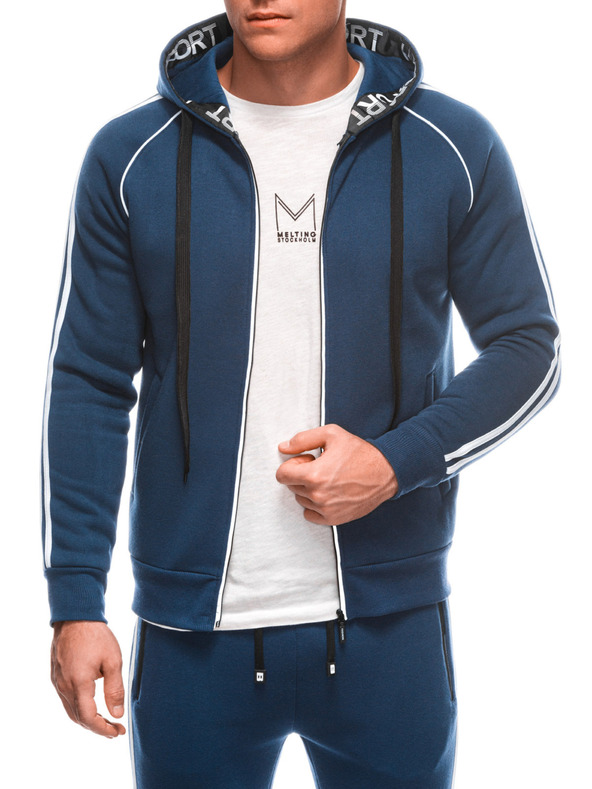 Edoti Felpa e pantaloni da uomo Blu Edoti