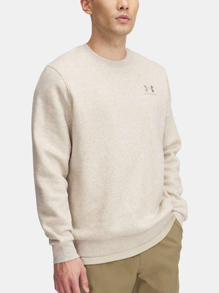 Under Armour Felpa Under Armour UA Icon Fleece Crew Uomo