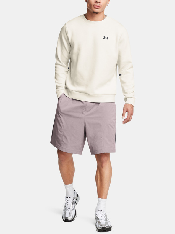 Under Armour Felpa Under Armour UA Unstoppable Flc Crew Uomo EU-WHT