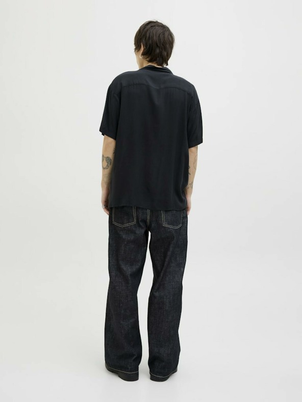 Jack & Jones Camicia a maniche corte Jack & Jones Corp nera da uomo