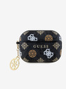 Guess Custodia con charm Guess PU 4G Peony per AirPods Pro 2 nero