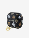 Guess Custodia con charm Guess PU 4G Peony per AirPods Pro 2 nero
