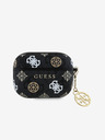 Guess Guess PU 4G Custodia con charm in peonia per AirPods Pro nero