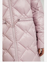 Moodo Giacca trapuntata rosa chiaro con polsini Moodo