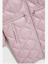 Moodo Giacca trapuntata rosa chiaro con polsini Moodo