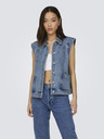 ONLY Gilet blu da donna SOLO in denim