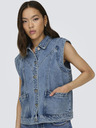 ONLY Gilet blu da donna SOLO in denim