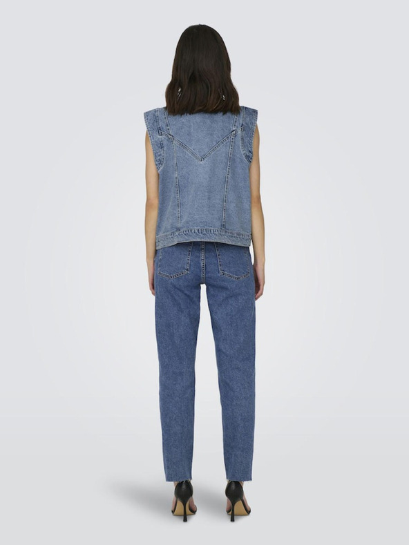 ONLY Gilet blu da donna SOLO in denim