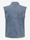 ONLY Gilet blu da donna SOLO in denim
