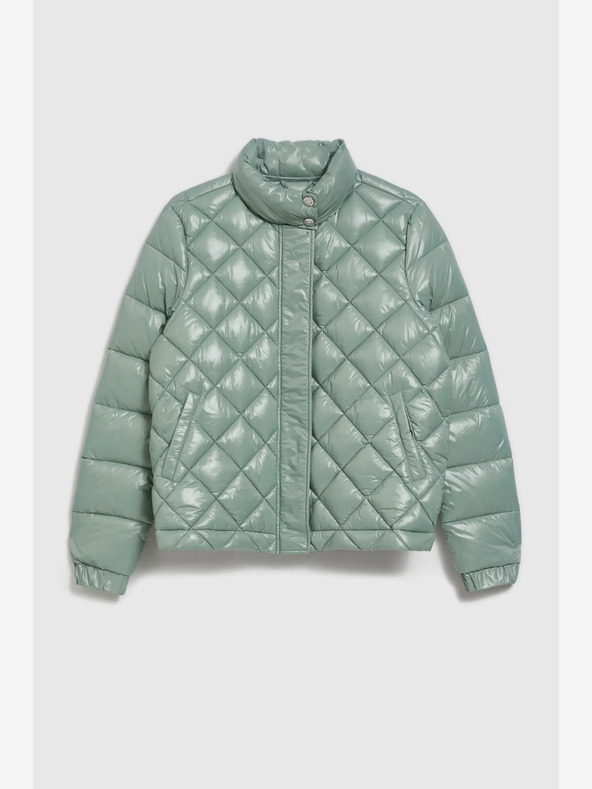Moodo Giacca trapuntata verde da donna Moodo