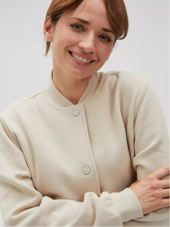 Moodo Bomber da donna beige Moodo