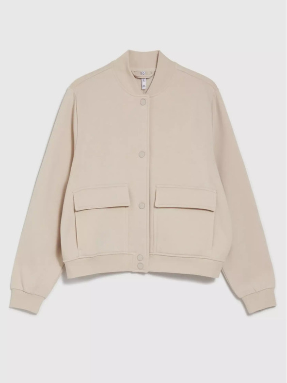 Moodo Bomber da donna beige Moodo
