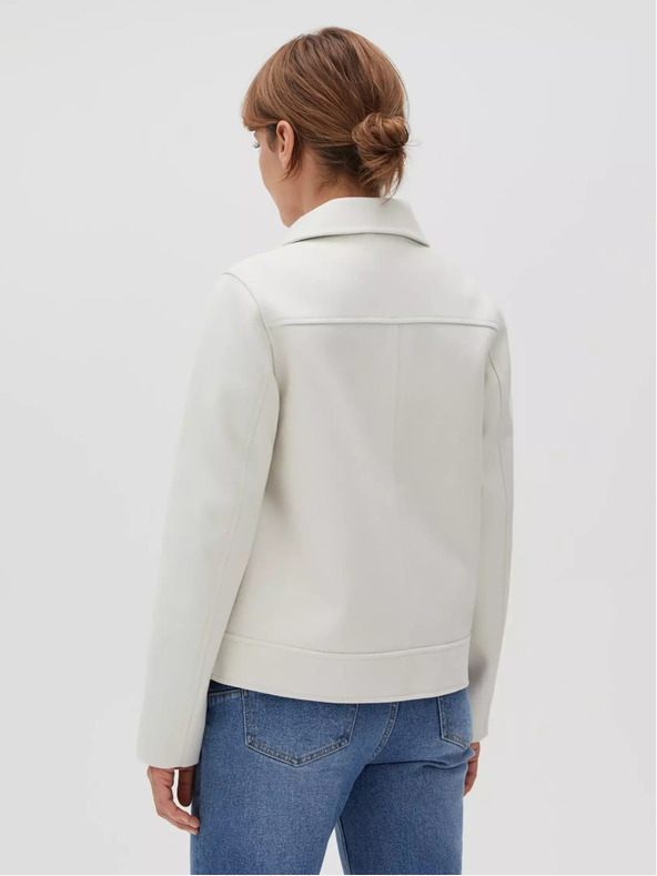 Moodo Giacca camicia donna crema Moodo