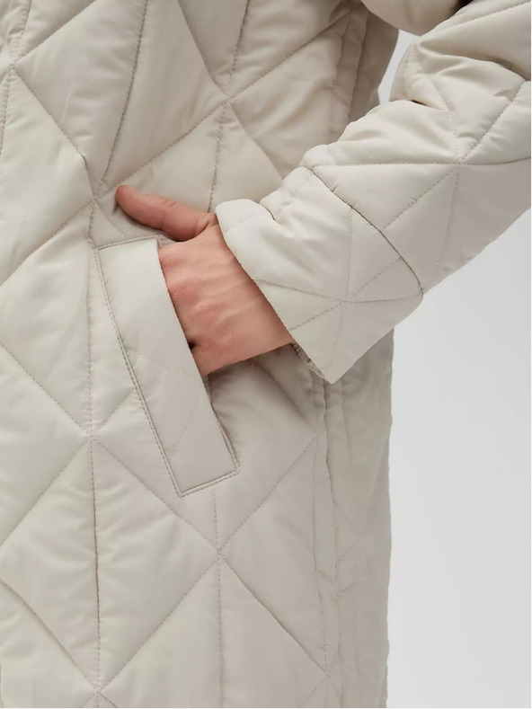 Moodo Giacca trapuntata crema da donna Moodo