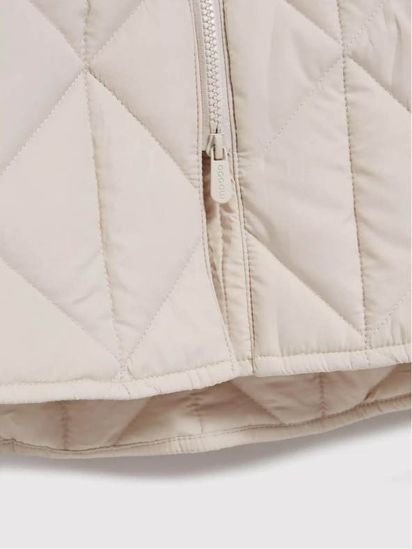 Moodo Giacca trapuntata crema da donna Moodo