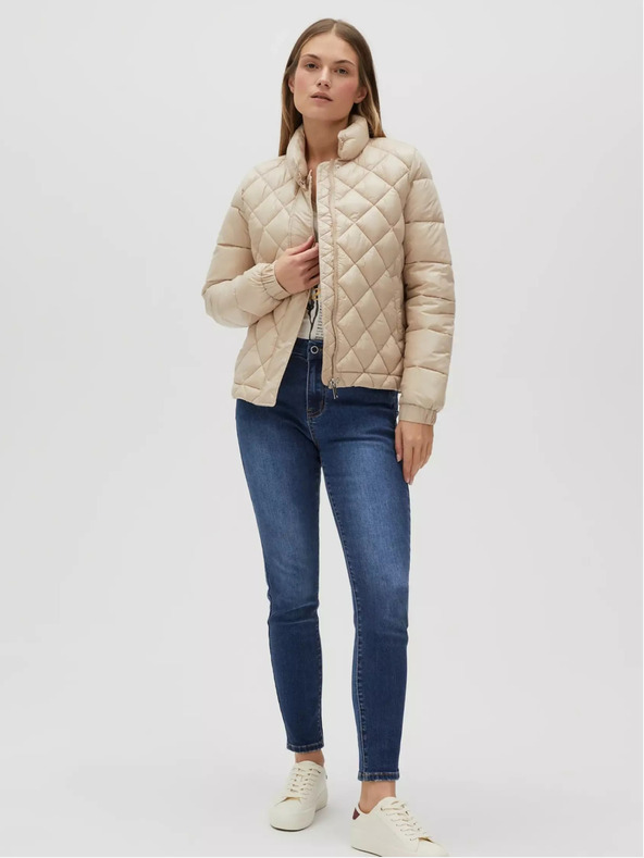 Moodo Giacca trapuntata beige da donna Moodo