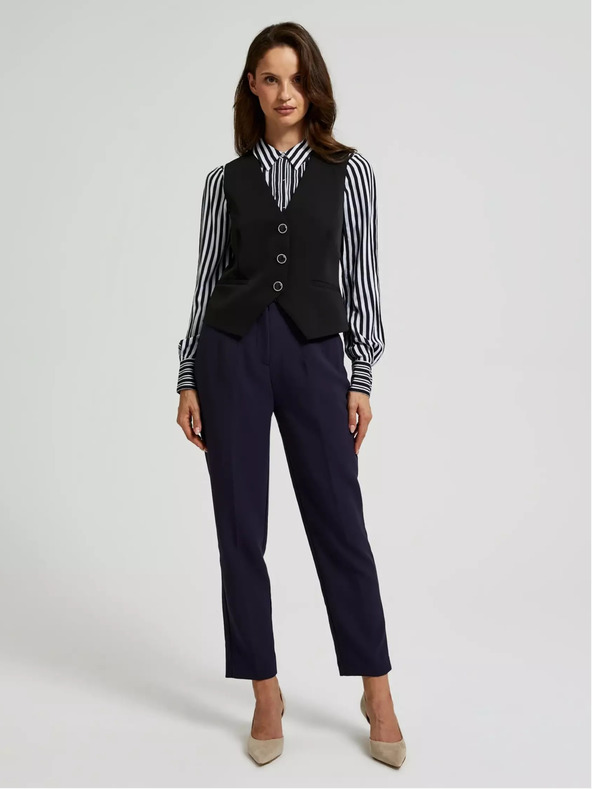 Moodo Gilet nero da donna Moodo