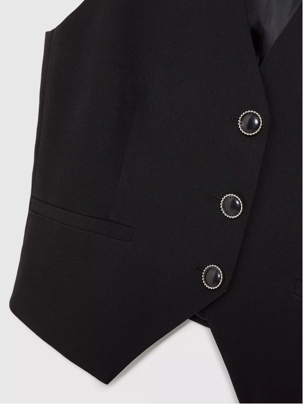 Moodo Gilet nero da donna Moodo