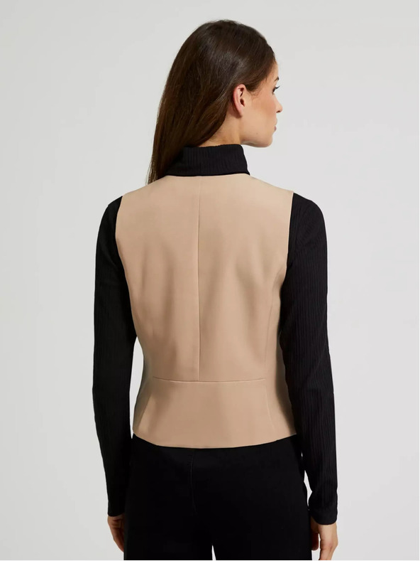 Moodo Gilet marrone da donna Moodo