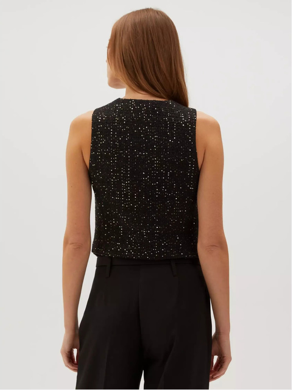 Moodo Gilet nero da donna Moodo