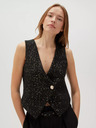 Moodo Gilet nero da donna Moodo