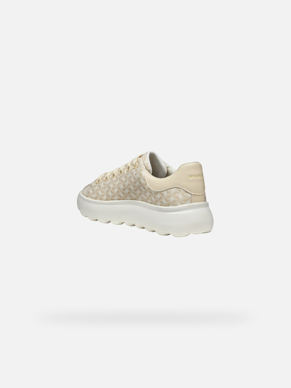 Geox Scarpe da ginnastica Geox Spherica EC4.1 crema donna