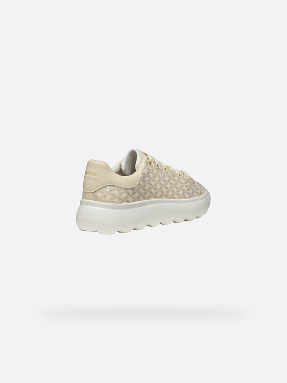 Geox Scarpe da ginnastica Geox Spherica EC4.1 crema donna
