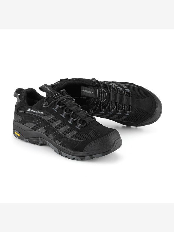 ALPINE PRO Scarpe da esterno con membrana in ptx ALPINE PRO OKANE nero