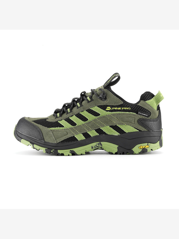 ALPINE PRO Scarpe da esterno con membrana in ptx ALPINE PRO OKANE verde jeans