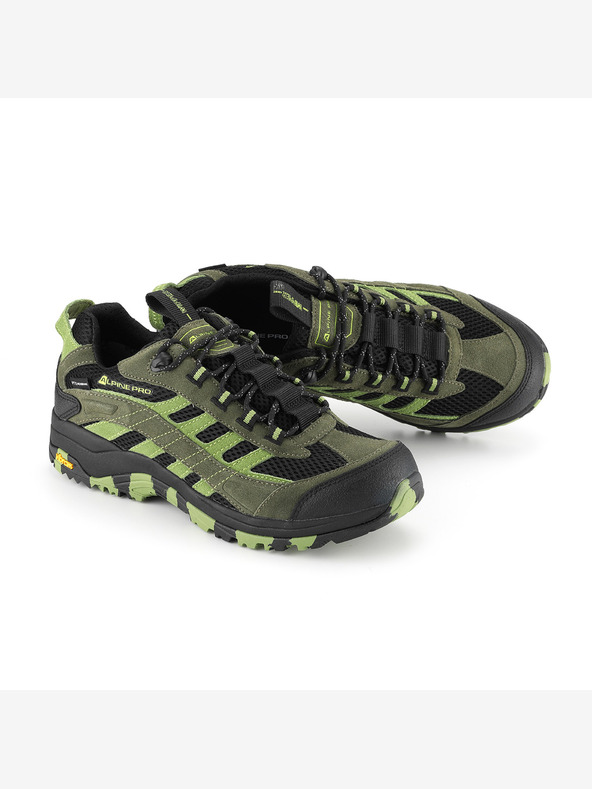 ALPINE PRO Scarpe da esterno con membrana in ptx ALPINE PRO OKANE verde jeans