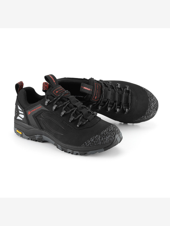 ALPINE PRO Scarpe da esterno con membrana in ptx ALPINE PRO SPIDERE nero