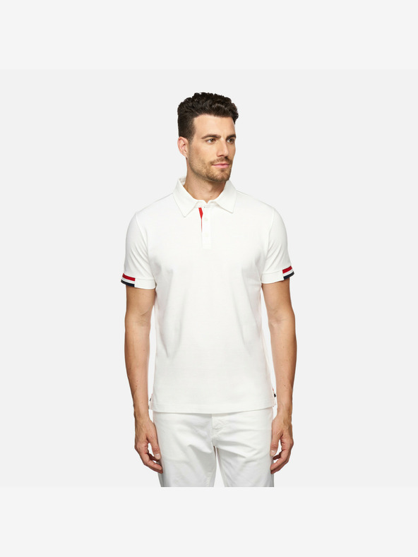 Geox Poloshirt Geox uomo bianco