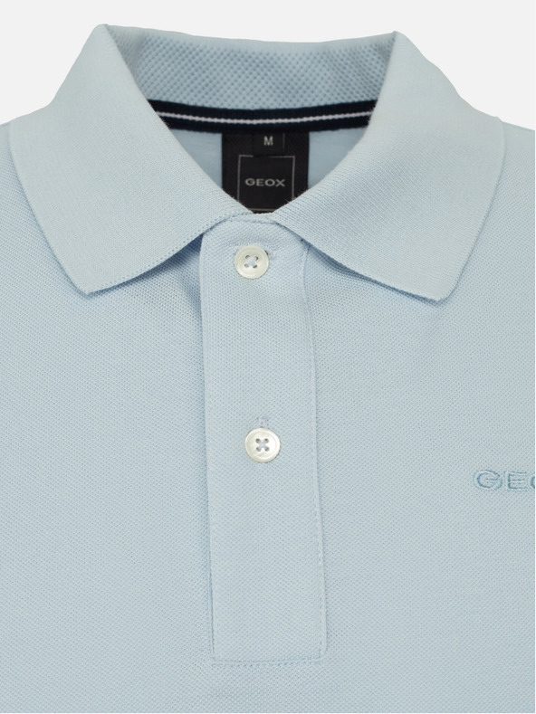 Geox Polo azzurra da uomo Geox