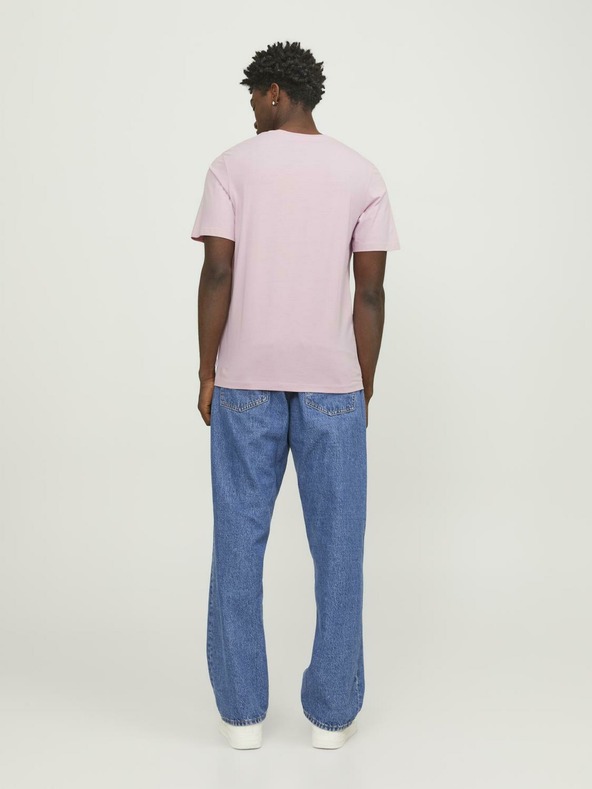 Jack & Jones Maglietta da uomo Jack & Jones rosa