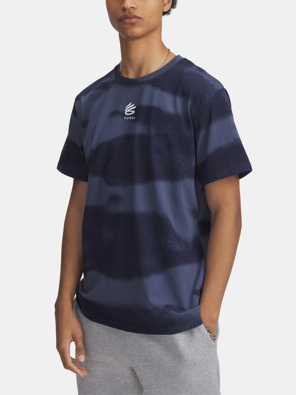 Under Armour Under Armour Uomo Curry Hvyweight Logo Tee