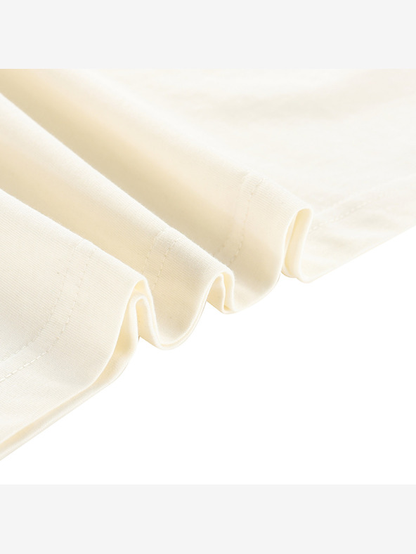 ALPINE PRO T-shirt uomo in cotone biologico ALPINE PRO TERMES 2 creme variant pb