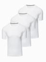Ombre Clothing Set di tre T-shirt BASIC da uomo in cotone a girocollo Ombre Clothing
