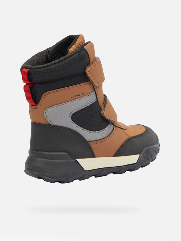 Geox Scarpe invernali bambino marrone Geox Trekkyup B ABX