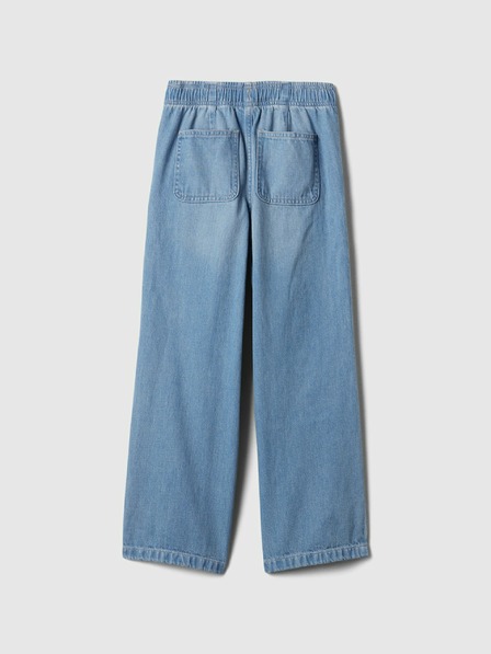 GAP Jeans bambino a vita alta a gamba larga GAP