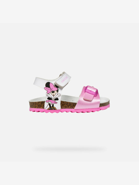 Geox Bianco Ragazze Geox Chalki Sandali