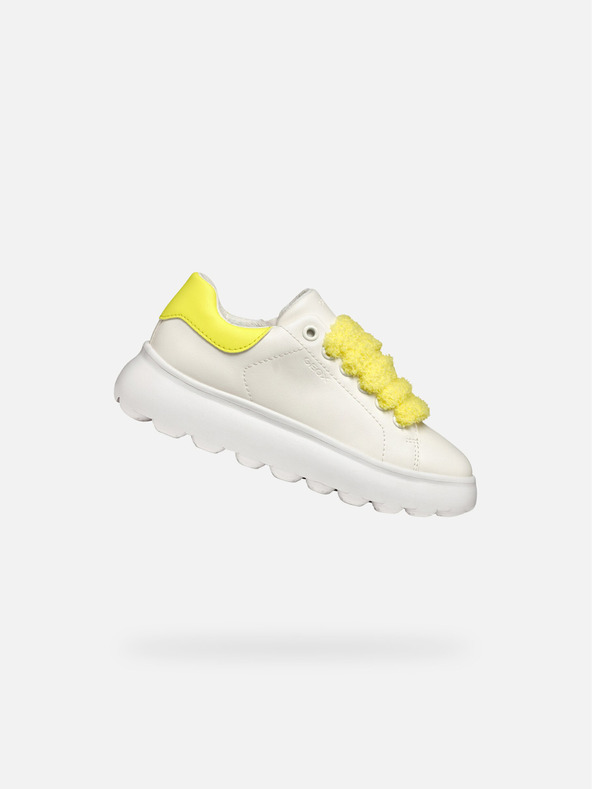 Geox Sneakers Geox Puffypop bianche da bambina