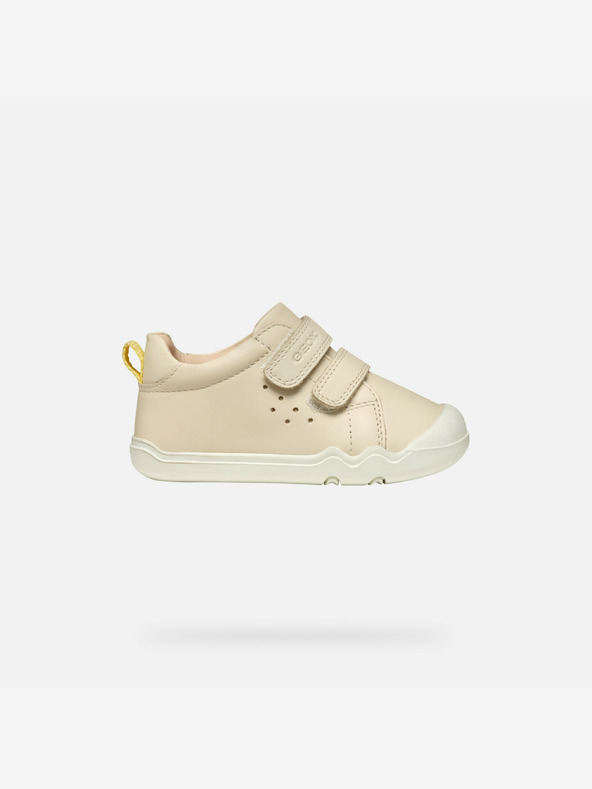 Geox Sneakers barefoot color crema per ragazze Geox Steppieup