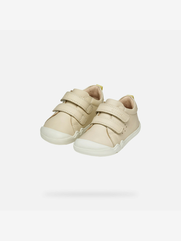 Geox Sneakers barefoot color crema per ragazze Geox Steppieup