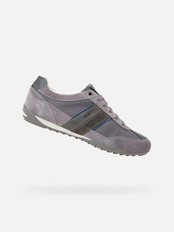 Geox Sneakers Geox Wells grigio scuro uomo
